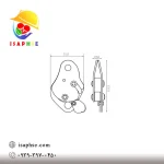 ابزار متوقف کننده سقوط کراتوس سیفتی کد FA2010300A