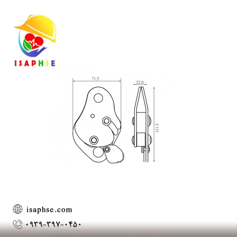 ابزار متوقف کننده سقوط کراتوس سیفتی کد FA2010300A