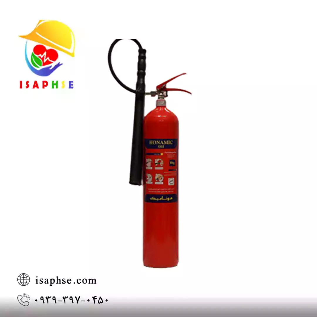 کپسول آتش نشانی 6 کیلویی CO2 هونامیک کپسول آتش نشانی 6 کیلویی CO2 هونامیک