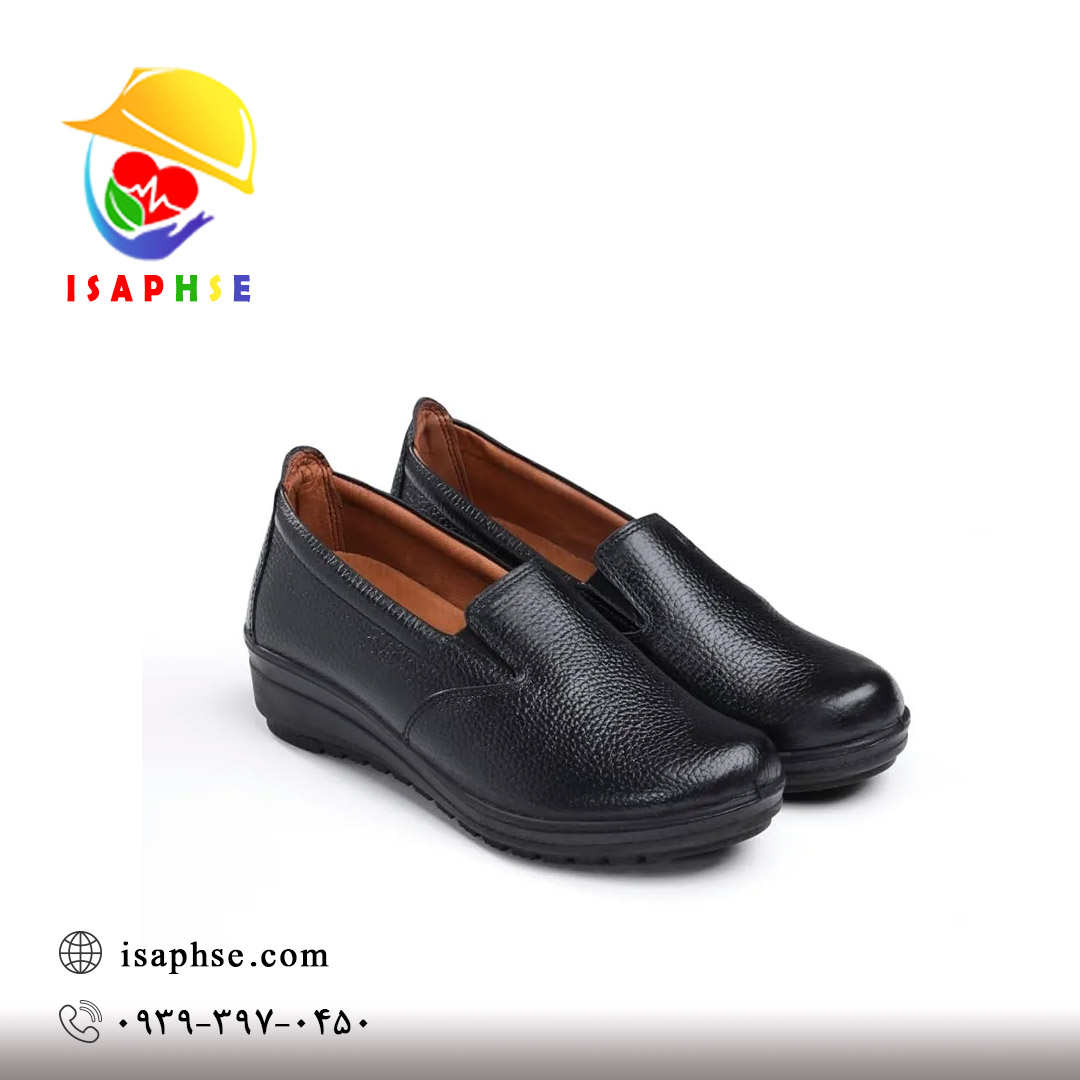 Women's leather office shoes - Model Arezoo کفش اداری زنانه مدل آرزو